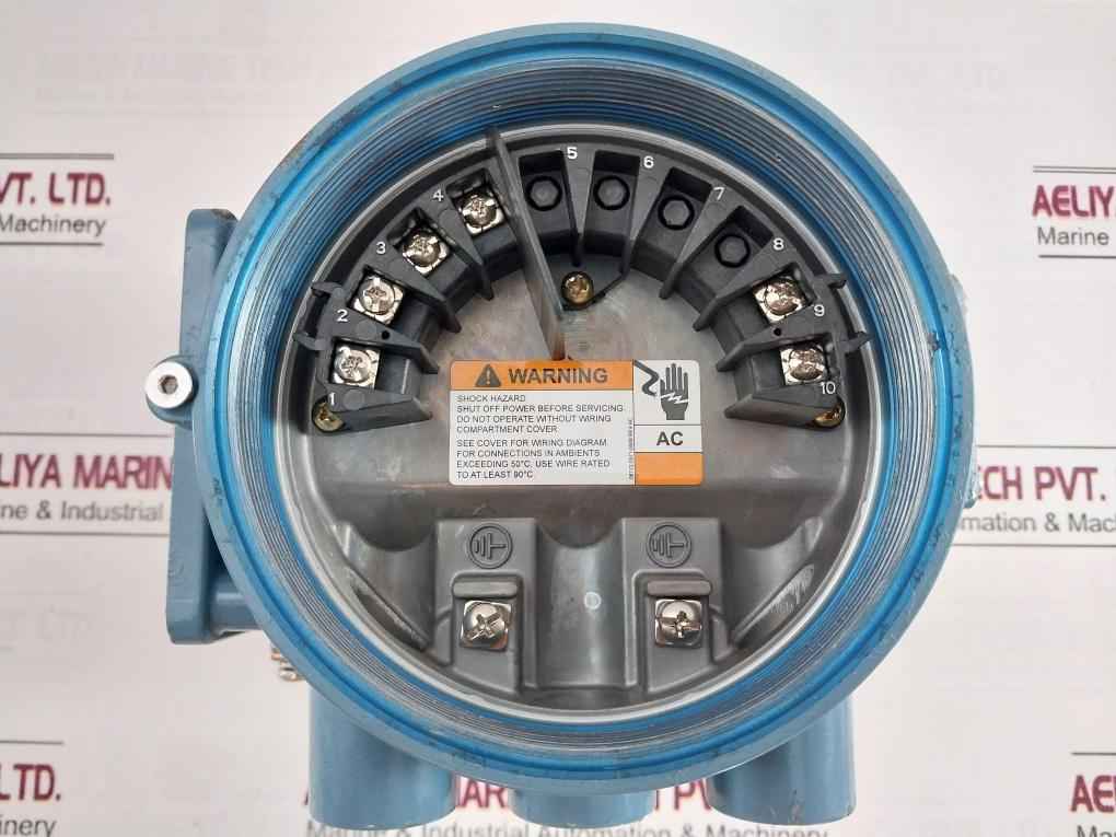 Rosemount 8732Emt1A1K1M4C1 Magnetic Flow Meter Ip66 90-250 Vac 50/60Hz 4-20Ma