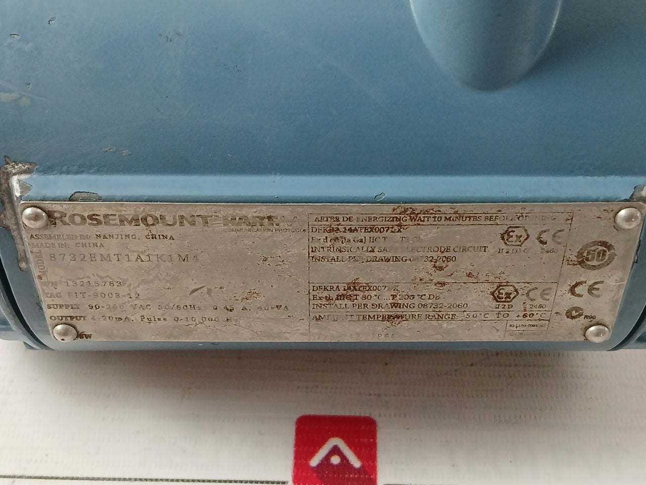 Rosemount 8732Emt1A1K1M4 Hart Communication Protocol Magnetic Flow Transmitter