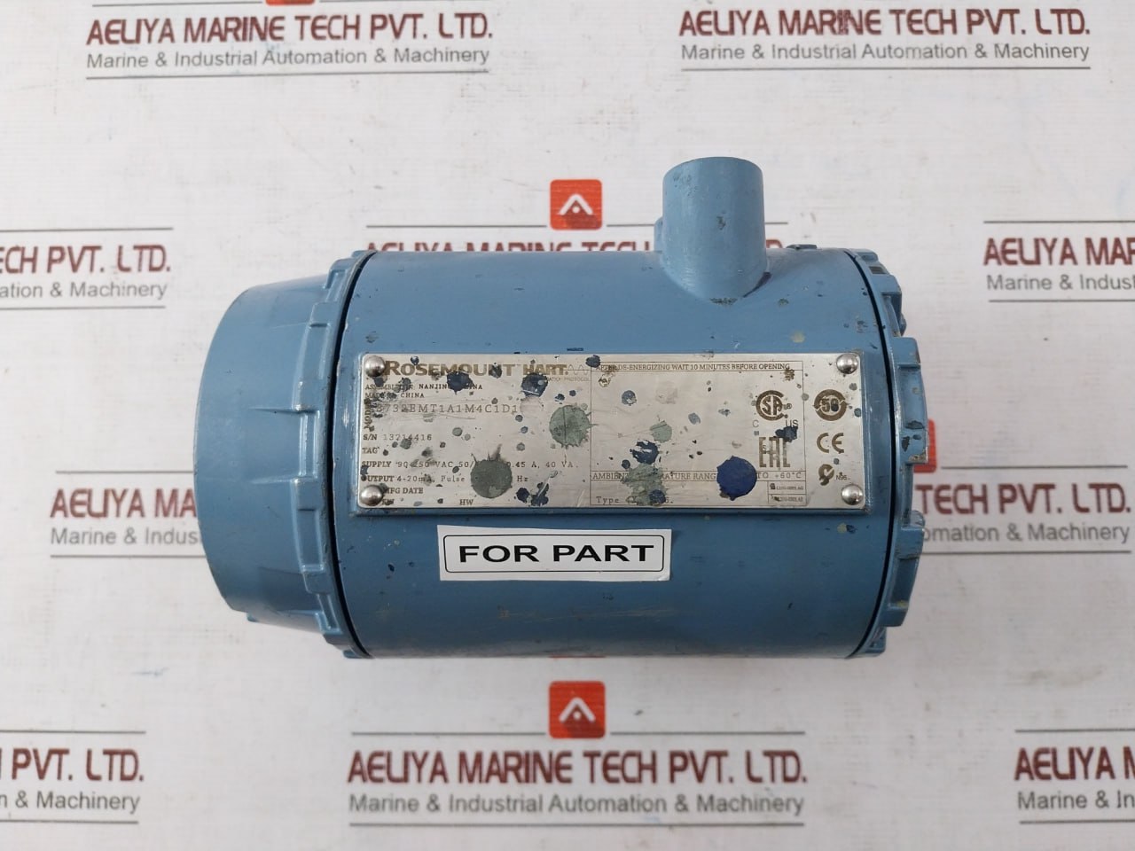 Rosemount 8732Emt1A1M4C1D1 Magnetic Flow Meter Transmitter