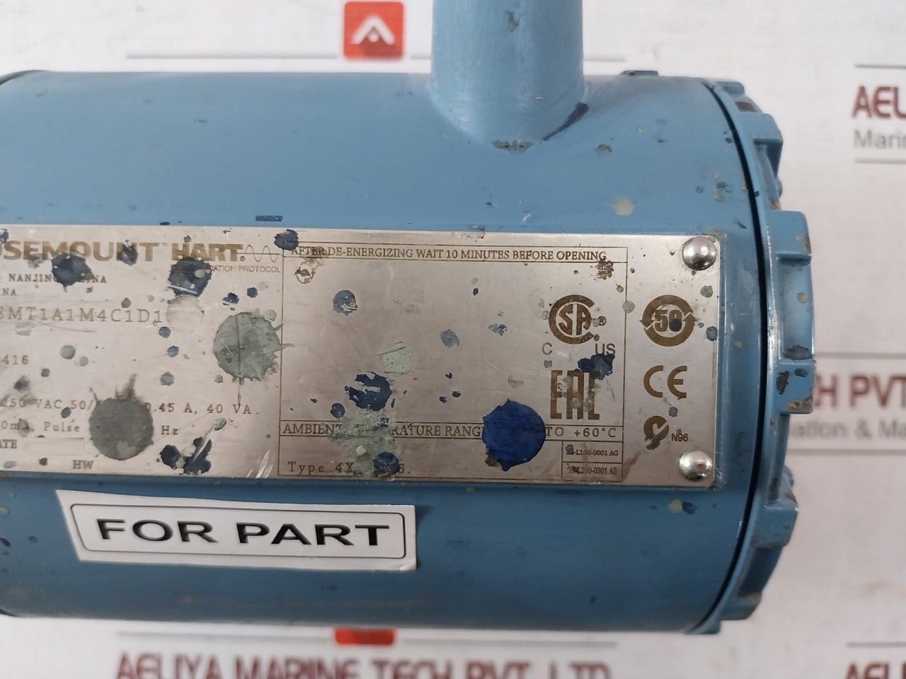 Rosemount 8732Emt1A1M4C1D1 Magnetic Flow Meter Transmitter