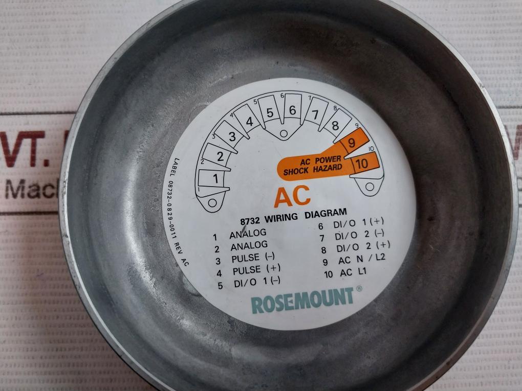 Rosemount 8732Emt1A1M4 Field Mount Magnetic Flow Meter Transmitter