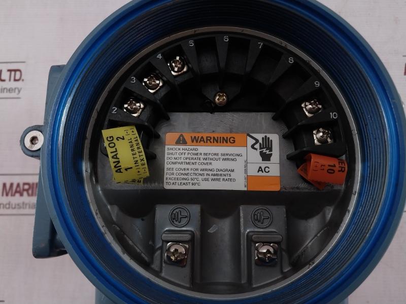 Rosemount 8732Emt1A1M4 Magnetic Flow Meter Rev: Ac 90-250Vac Ip66