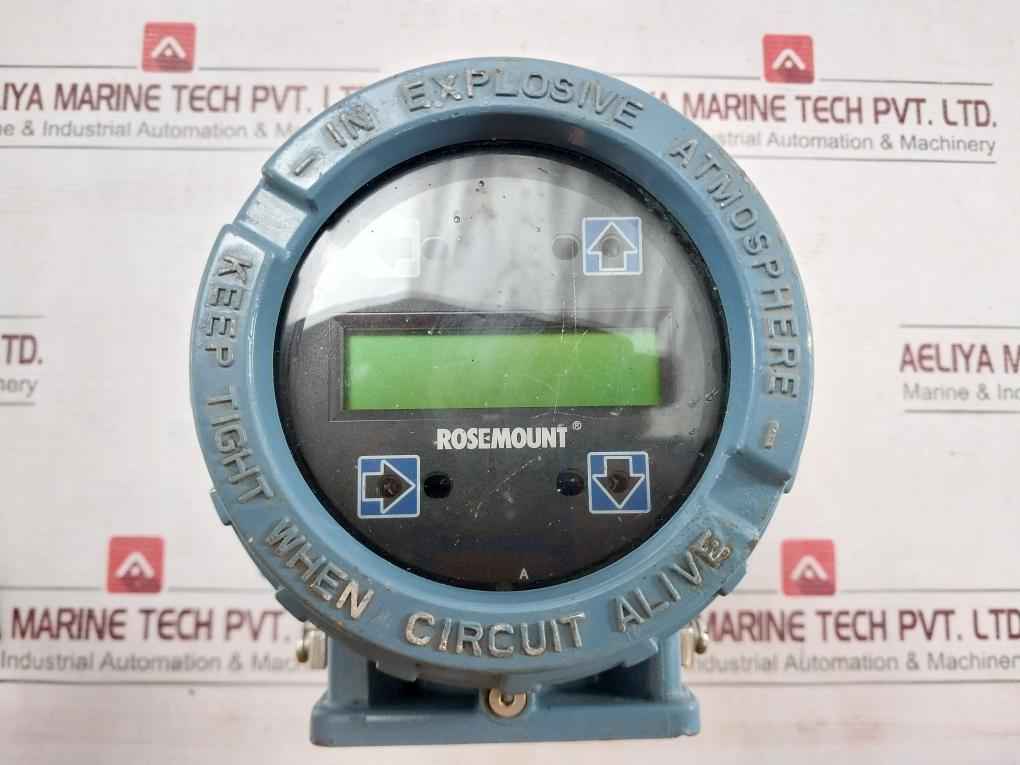 Rosemount 8732Emt1A1M4 Mount Magnetic Flow Meter Transmitter Rev Ac