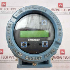 Rosemount 8732Emt1A1M4 Mount Magnetic Flow Meter Transmitter Rev Ac