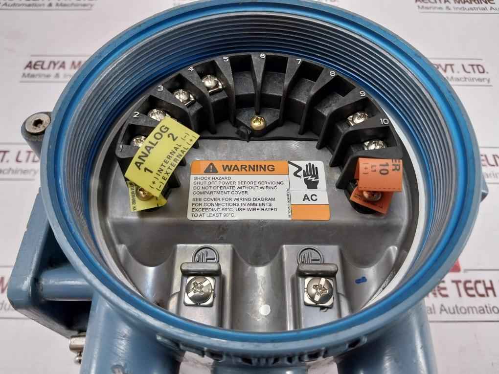 Rosemount 8732Emt1A1M4 Mount Magnetic Flow Meter Transmitter Rev Ac