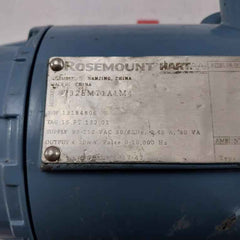 Rosemount 8732Emt1A1M4 Mount Magnetic Flow Meter Transmitter Rev Ac