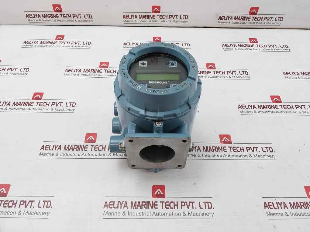 Rosemount 8732Emt1A1M4 Mount Magnetic Flow Meter Transmitter Rev Ac