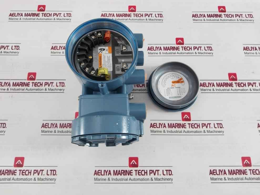 Rosemount 8750Wdmr1A1F18A040Ca1 Magnetic Flow Transmitter Ip66 Rev: Ac 90-250Vac
