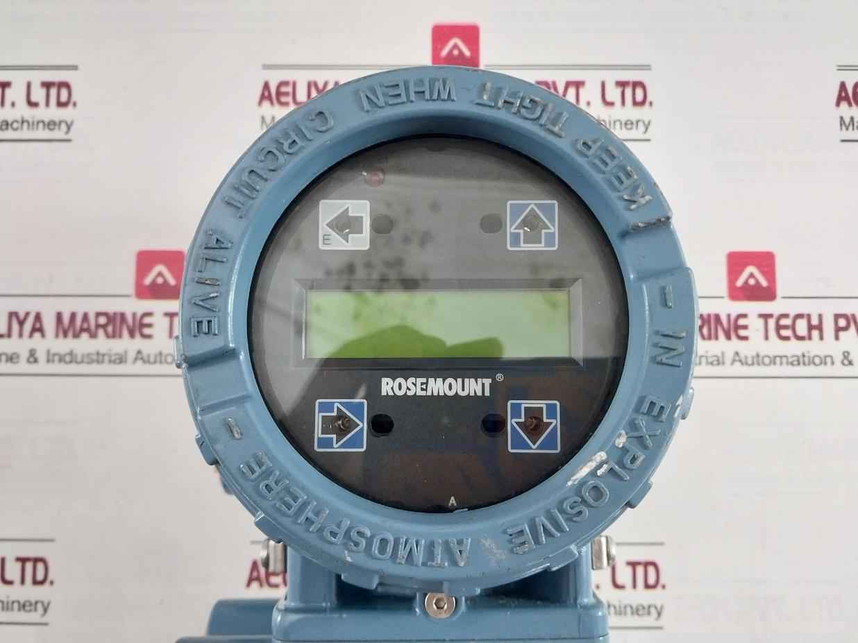 Rosemount 8750Wdmr1A1F18A040Ca1 Magnetic Flow Transmitter Ip66 Rev: Ac 90-250Vac