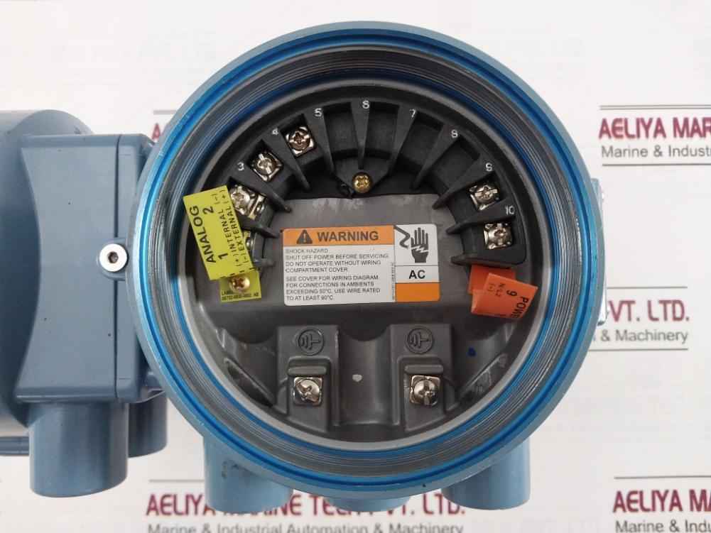 Rosemount 8750Wdmr1A1Fnsa030Ca1 Magnetic Flow Transmitter Rev: Ac Ip66 90-250Vac