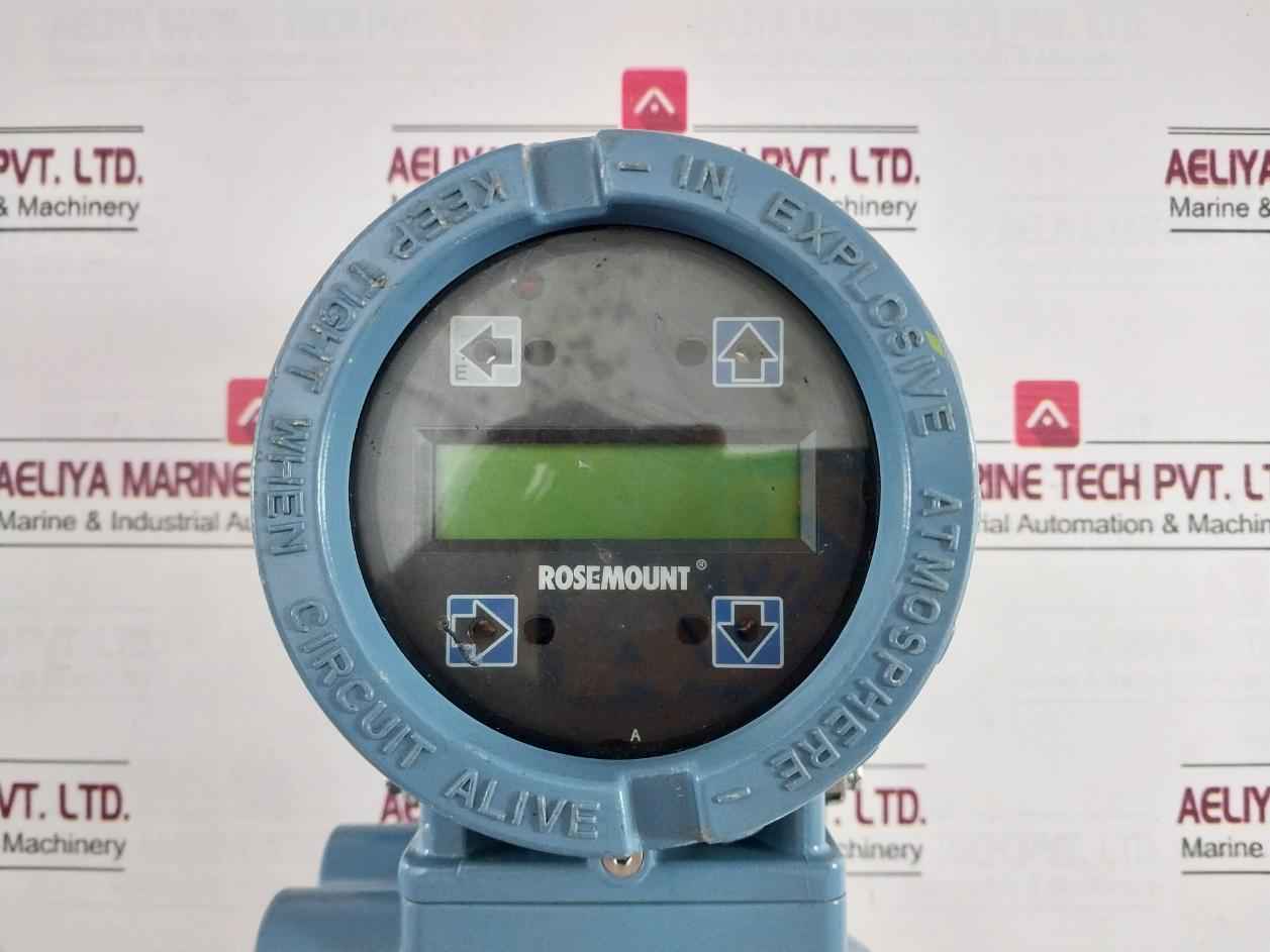 Rosemount 8750Wdmr1A1Fnsa030Ca1 Magnetic Flow Transmitter Rev: Ac Ip66 90-250Vac