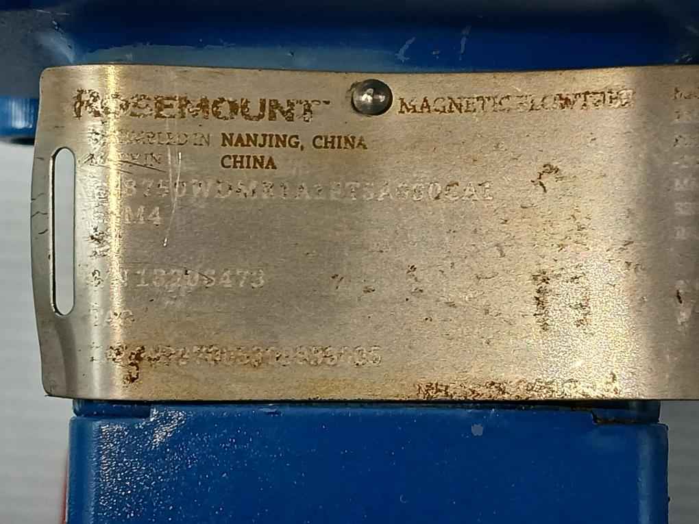 Rosemount 8750Wdmr1A1Ftsa030Ca1 M4 Flanged Magnetic Flow Meter 285Psig