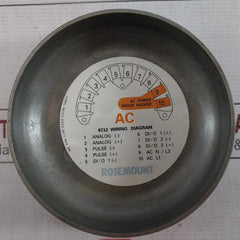 Rosemount 8750Wdmr1A1Ftsa030Ca1M4 Transmitter 90-250 Vac 50/60Hz