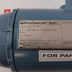 Rosemount 8750Wdmr1A1Ftsa030Ca1M4 Transmitter 90-250 Vac 50/60Hz
