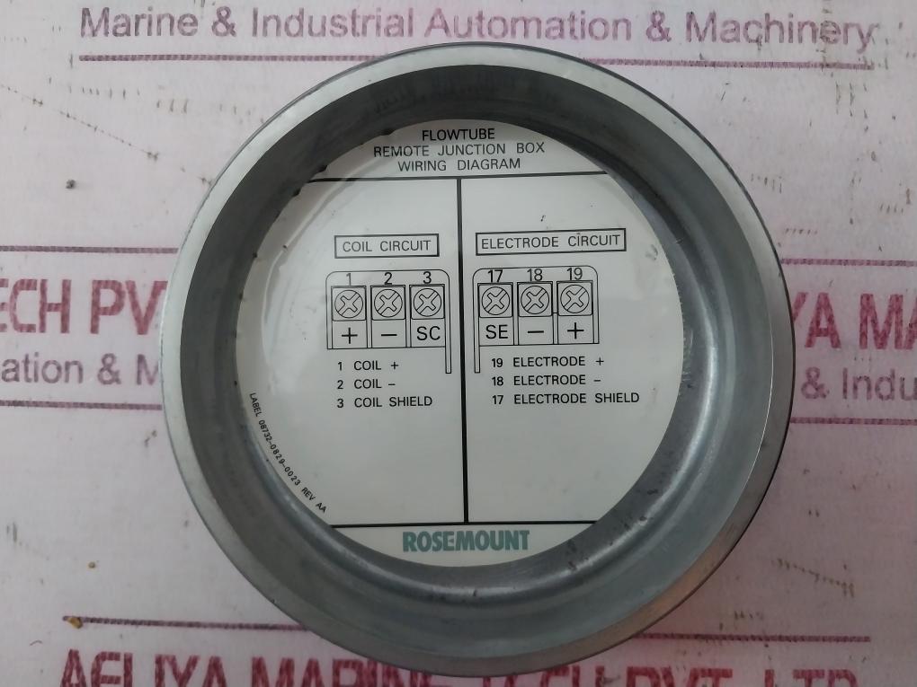 Rosemount 8750Wdmr2A1Ftsa005Ca1 Magnetic Flow Meter 285Psig/1.96Mpa 213969