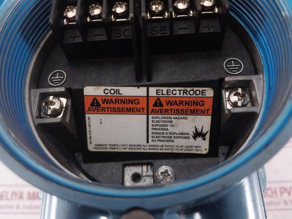 Rosemount 8750Wdmr2A1Ftsa005Ca1 Magnetic Flow Meter 285Psig/1.96Mpa 213969