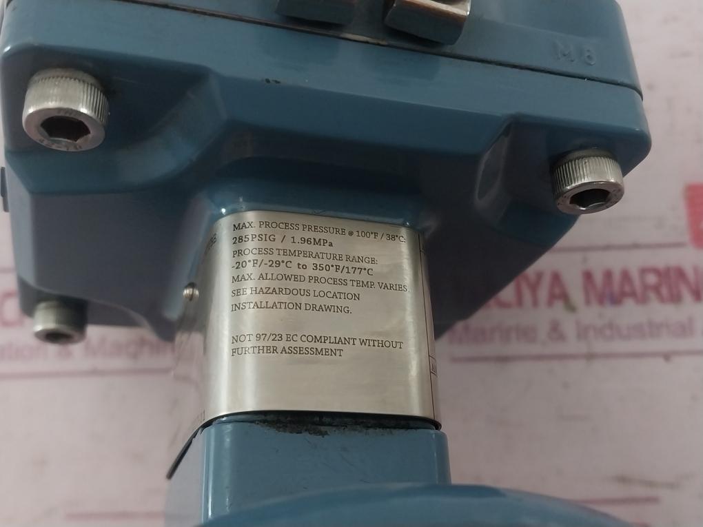 Rosemount 8750Wdmr2A1Ftsa005Ca1 Magnetic Flow Meter 285Psig/1.96Mpa 213969