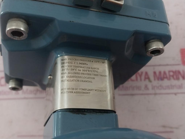 Rosemount 8750Wdmr2A1Ftsa005Ca1 Magnetic Flow Meter 285Psig/1.96Mpa 213969