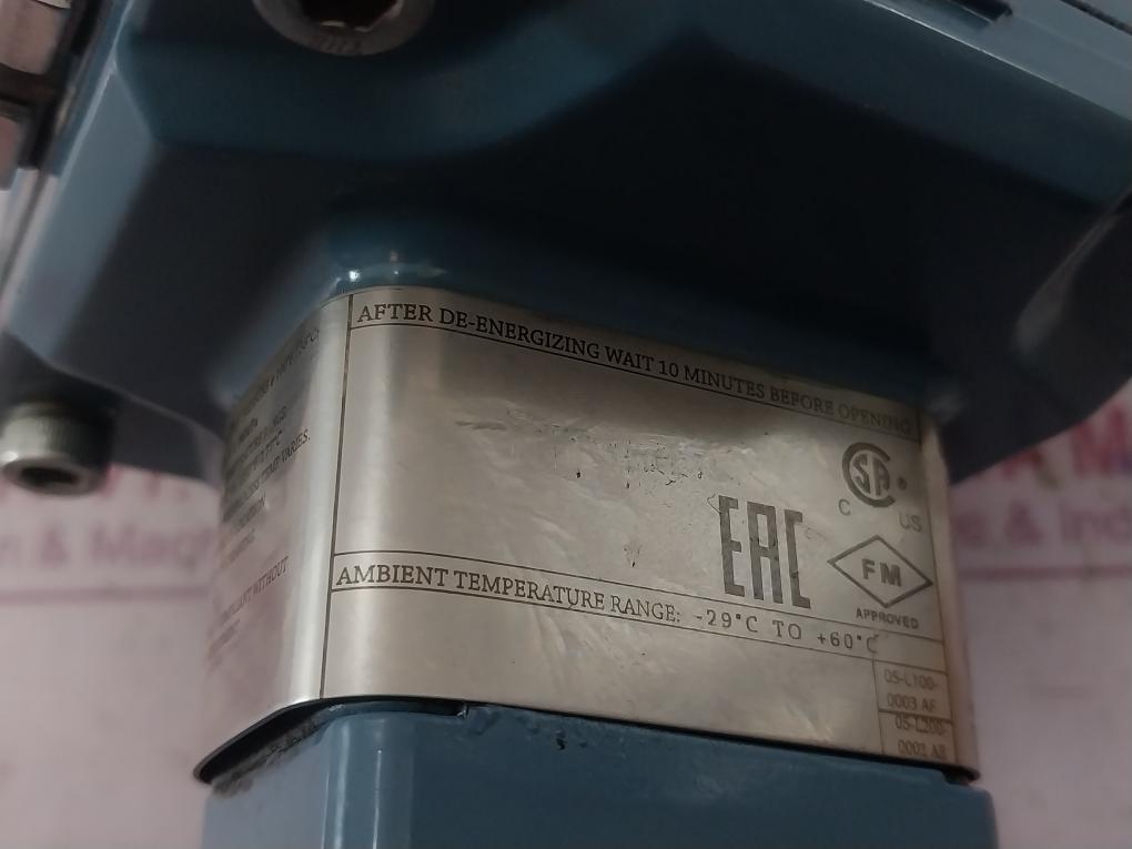 Rosemount 8750Wdmr2A1Ftsa005Ca1 Magnetic Flow Meter 285Psig/1.96Mpa 213969