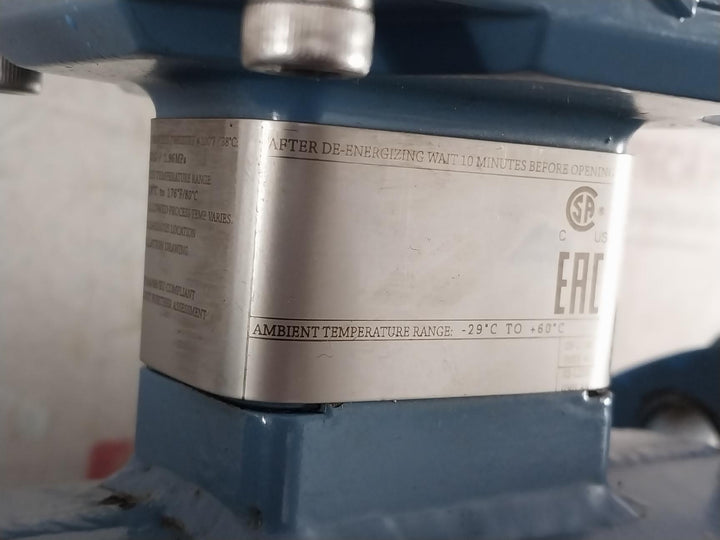 Rosemount 8750Wdmt1A1Fnsa040Ca1M4 Magnetic Flowmeter Rev: Ac 285Psig/1.96Mpa