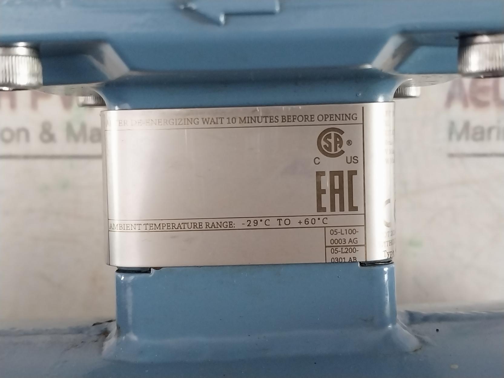 Rosemount 8750Wdmt1A1Fnsa040Ca1M4 Magnetic Flowmeter Rev: Ac 285Psig/1.96Mpa