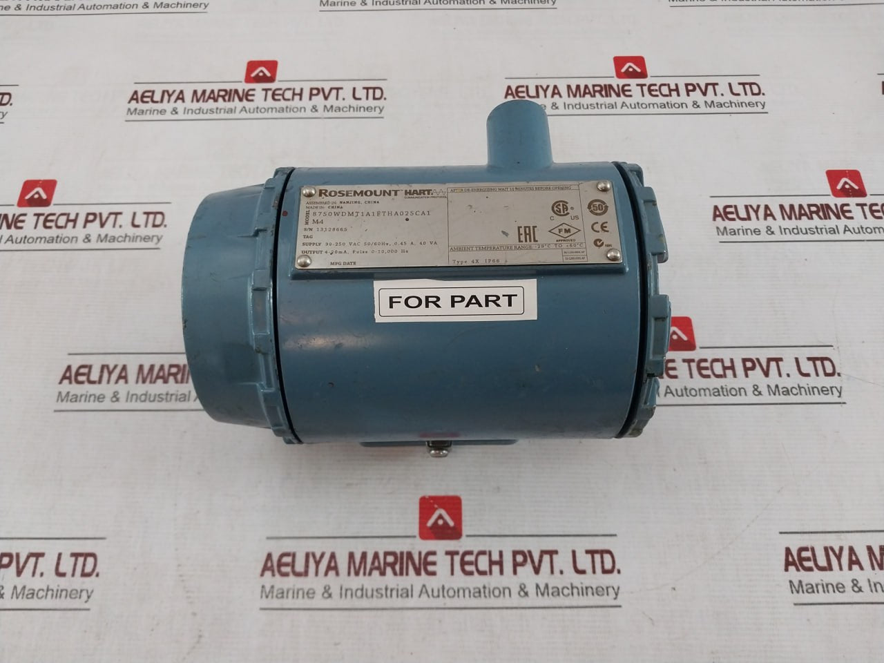 Rosemount 8750Wdmt1A1Ftha025Ca1M4 Transmitter 4-20Ma 50/60Hz