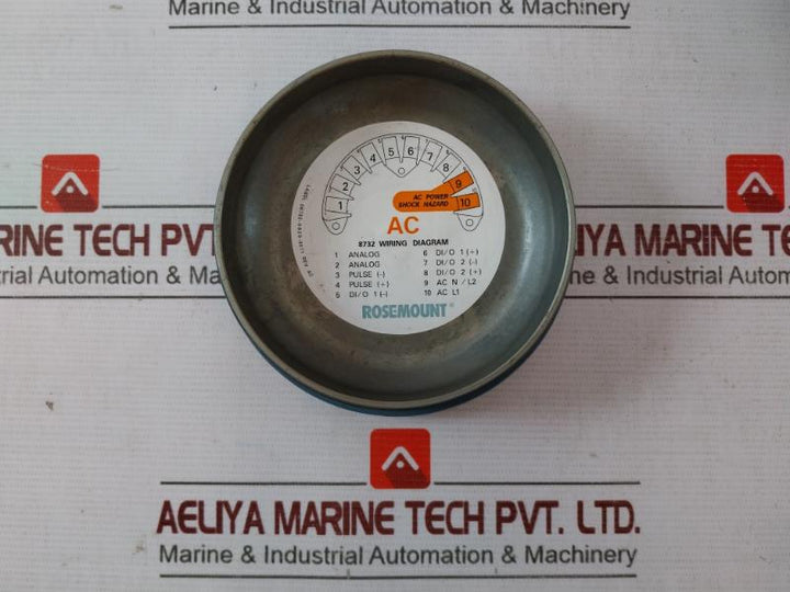 Rosemount 8750Wdmt1A1Ftha030Ca1 Magnetic Flowmeter 90-250Vac