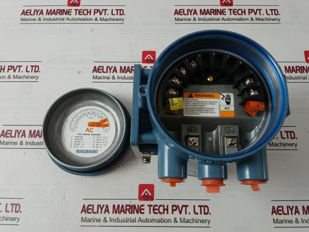 Rosemount 8750Wdmt1A1Fthe050Ca1M4 Magnetic Flowmeter System Rev Ac