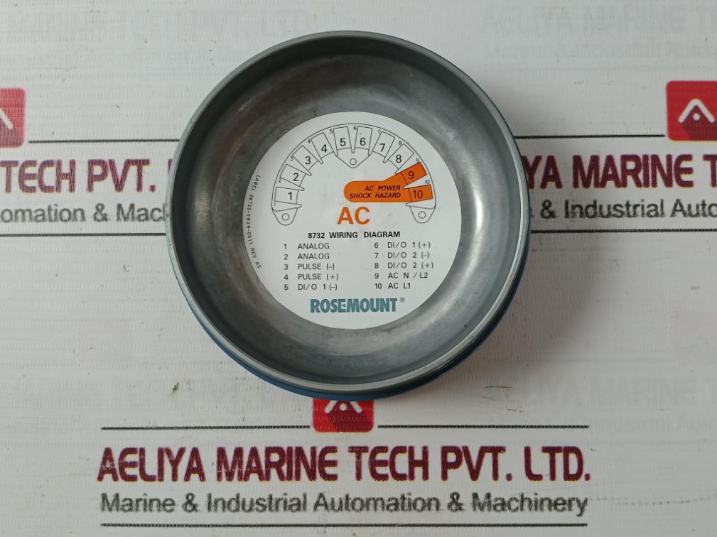 Rosemount 8750Wdmt1A1Fthe050Ca1M4 Magnetic Flowmeter System Rev Ac