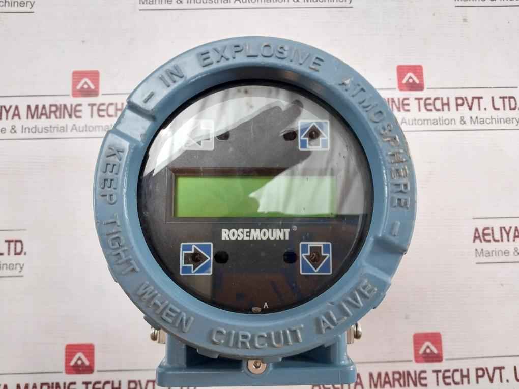 Rosemount 8750Wdmt1A1Ftsa005Sa1M4 Magnetic Flow Meter Rev Ac Type 4X Ip66