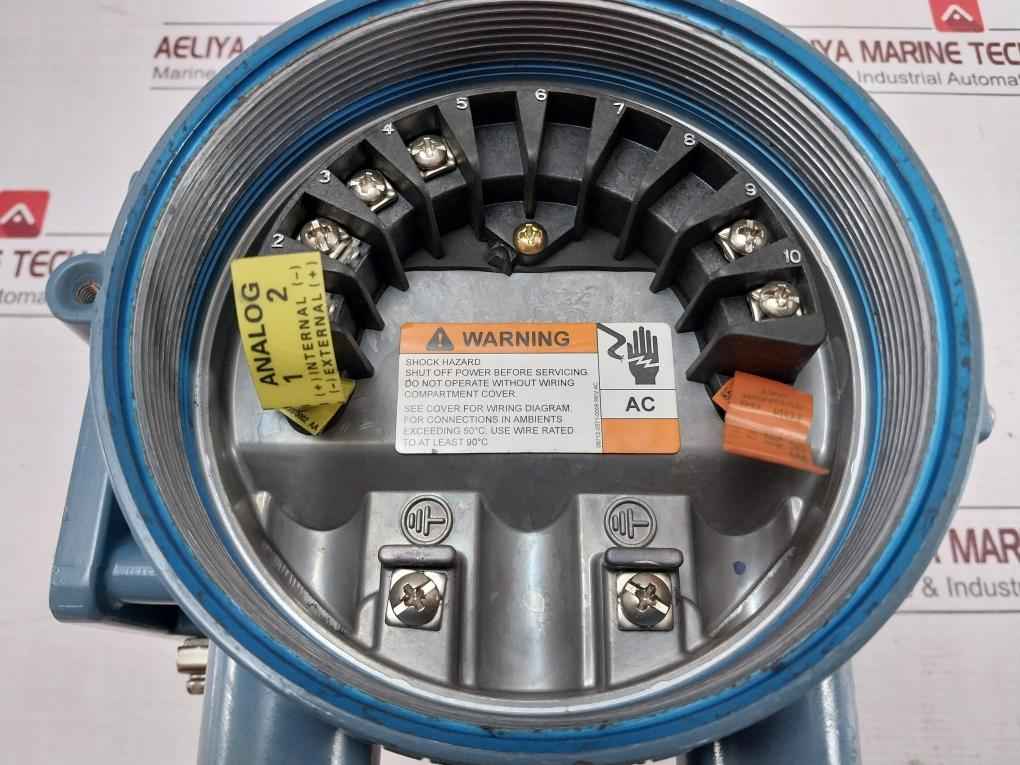 Rosemount 8750Wdmt1A1Ftsa005Sa1M4 Magnetic Flow Meter Rev Ac Type 4X Ip66