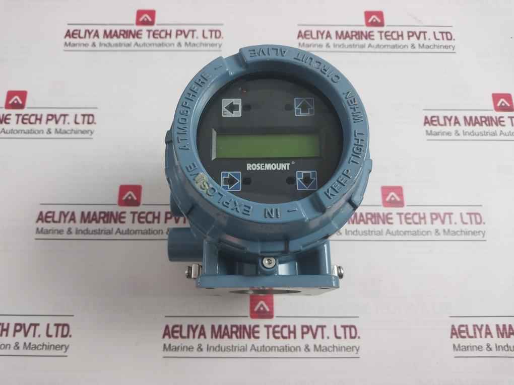 Rosemount 8750Wdmt1A1Ftsa010Ca1C1M4 Magnetic Flowmeter Rev: Ac Ip66 90-250 Vac