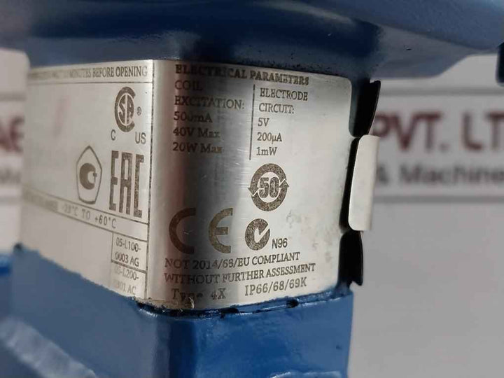 Rosemount 8750Wdmt1A1Ftsa010Ca1M4 Hart Communication Protocol Magnetic Flowtube