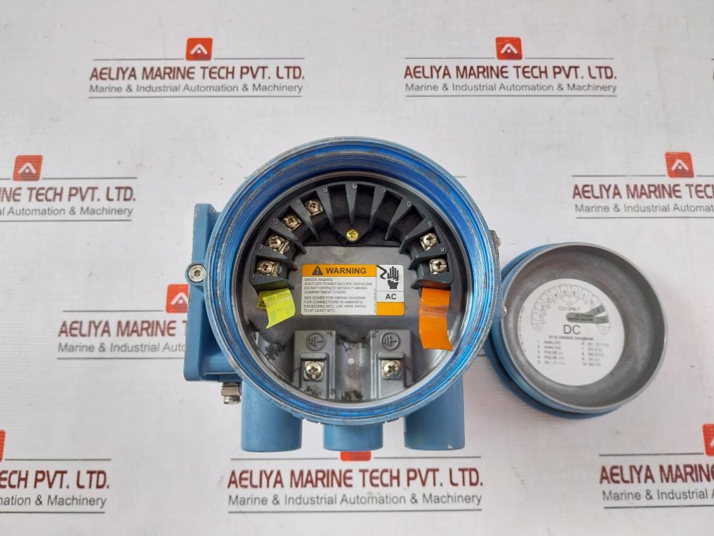 Rosemount 8750Wdmt1A1Ftsa010Ca1M4 Magnetic Flowmeter Rev.Ae 4-20 Ma 0-10000 Hz