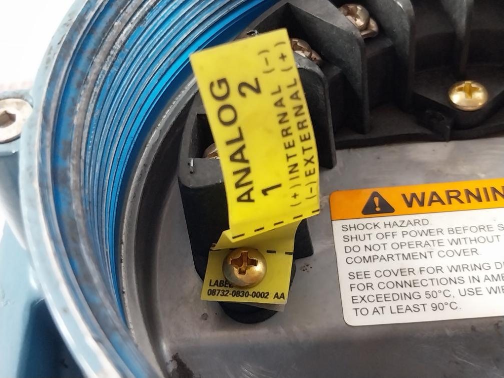 Rosemount 8750Wdmt1A1Ftsa010Ca1M4 Magnetic Flowmeter Rev.Ae 4-20 Ma 0-10000 Hz