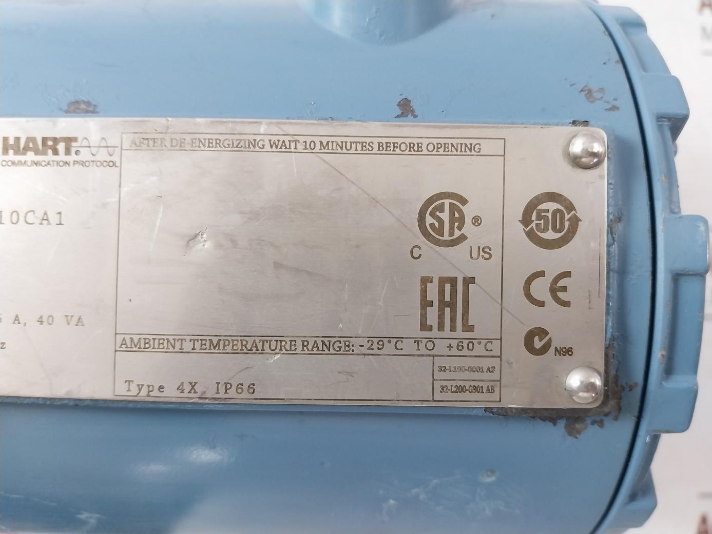 Rosemount 8750Wdmt1A1Ftsa010Ca1M4 Magnetic Flowmeter Rev.Ae 4-20 Ma 0-10000 Hz