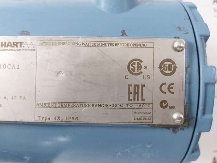 Rosemount 8750Wdmt1A1Ftsa010Ca1M4 Magnetic Flowmeter Rev.Ae 4-20 Ma 0-10000 Hz
