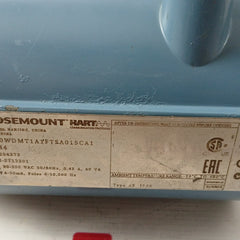 Rosemount 8750Wdmt1A1Ftsa015Ca1C1M4 Magnetic Flow Meter Rev Ac 90–250Vac 50/60Hz