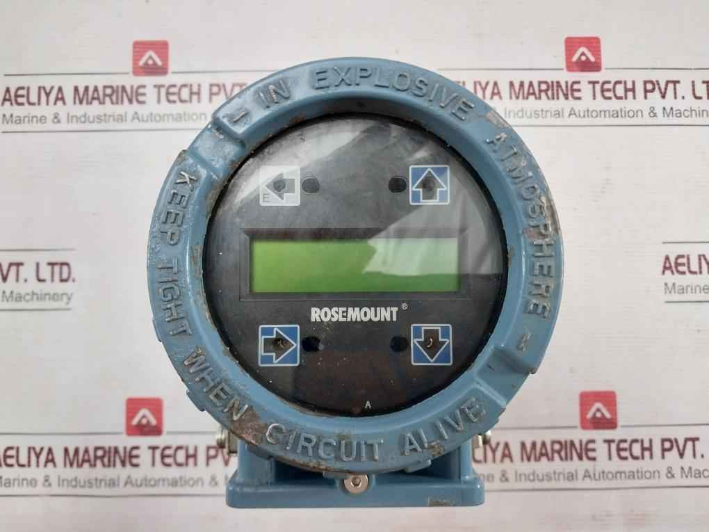 Rosemount 8750Wdmt1A1Ftsa015Ca1M4 Magnetic Flow Meter Mf-02 Rev Ac