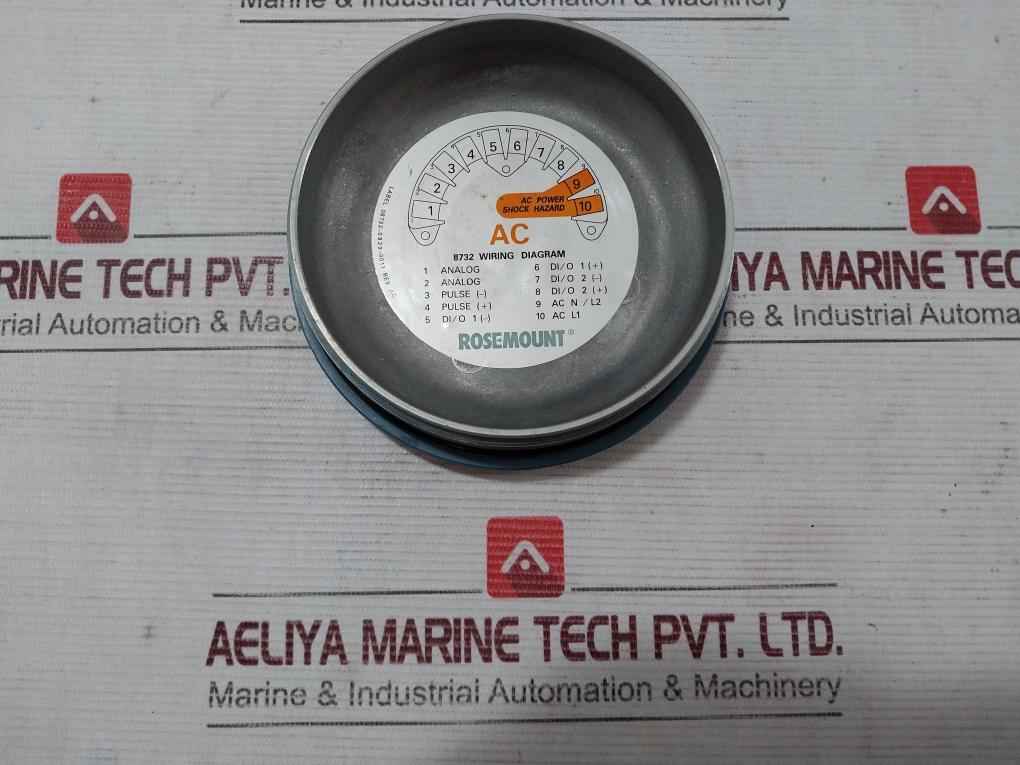 Rosemount 8750Wdmt1A1Ftsa015Ca1M4 Magnetic Flow Meter Mf-02 Rev Ac