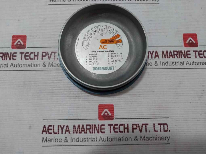 Rosemount 8750Wdmt1A1Ftsa015Ca1M4 Magnetic Flow Meter Mf-02 Rev Ac