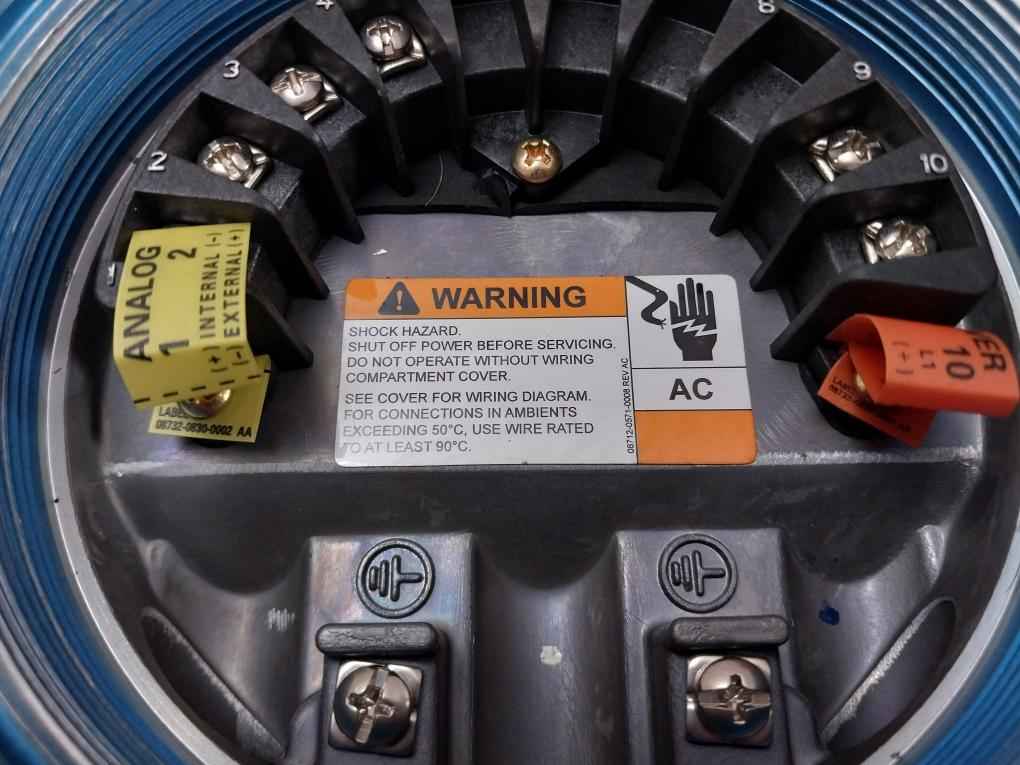 Rosemount 8750Wdmt1A1Ftsa015Ca1M4 Magnetic Flow Meter Mf-02 Rev Ac