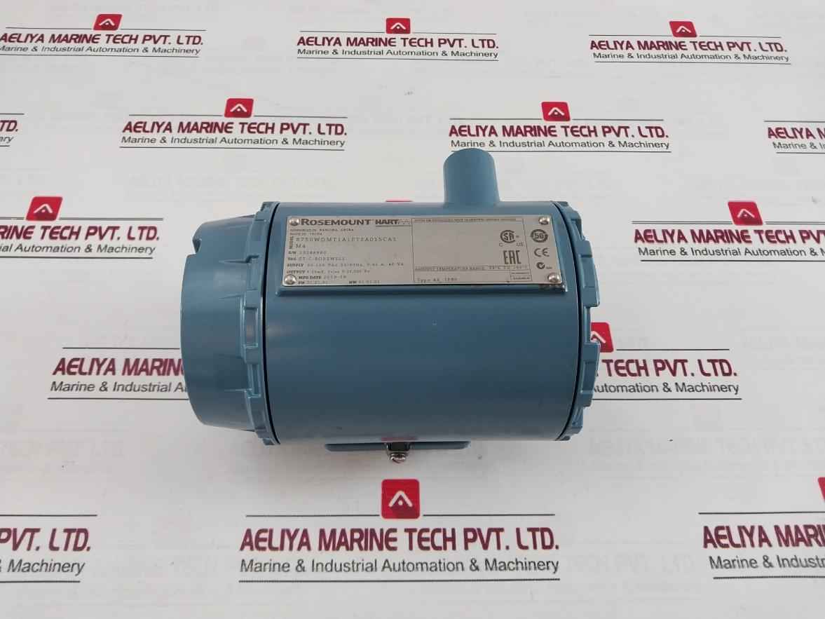 Rosemount 8750Wdmt1A1Ftsa015Ca1M4 Magnetic Flow Meter Rev Ac 90-250Vac 0.45 A