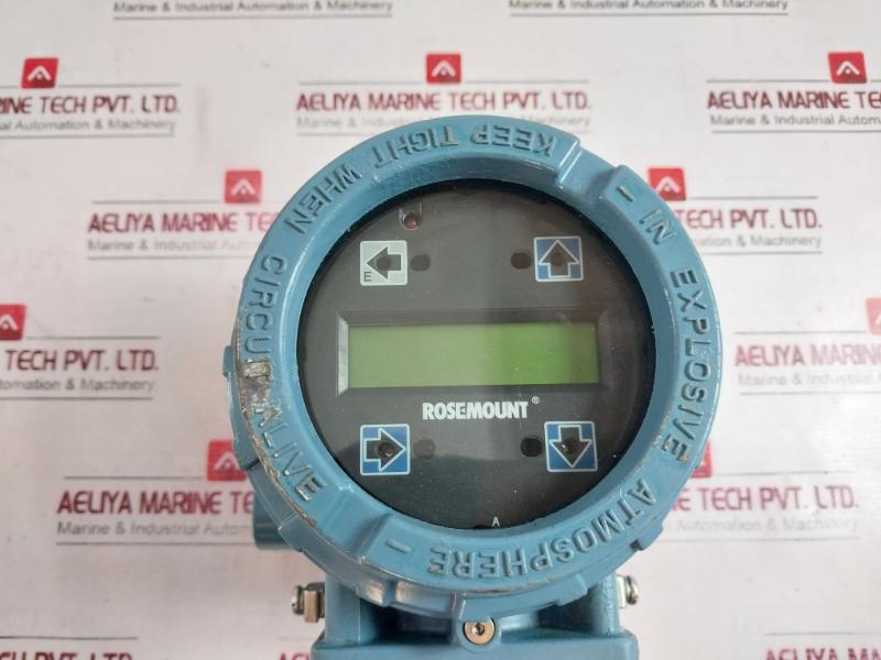 Rosemount 8750Wdmt1A1Ftsa015Ca1M4 Magnetic Flow Meter Rev: Ac 90-250 Vac 50/60Hz