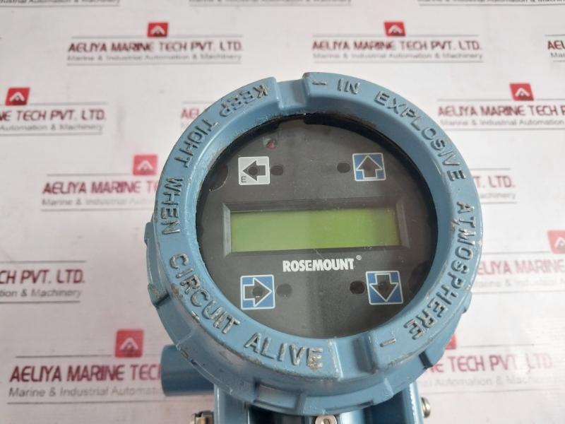 Rosemount 8750Wdmt1A1Ftsa015Ca1M4 Magnetic Flow Meter Rev: Ac 90-250 Vac