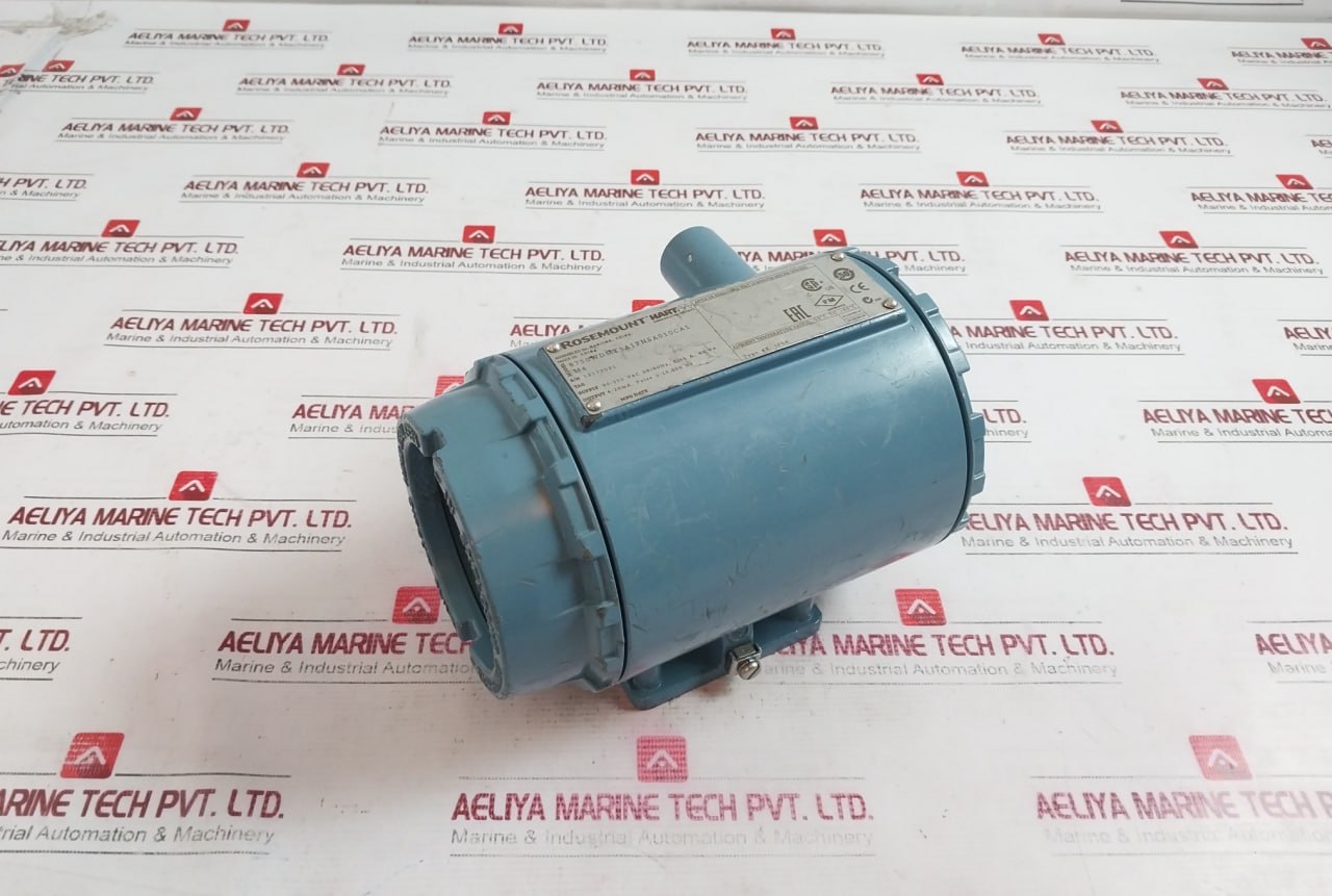 Rosemount 8750Wdmt1A1Ftsa015Ca1M4 Magnetic Flow Meter Rev: Ac 90-250 Vac