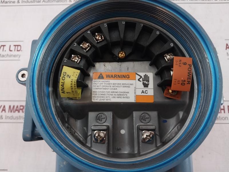 Rosemount 8750Wdmt1A1Ftsa015Ca1M4 Magnetic Flow Meter Rev: Ac Ip66