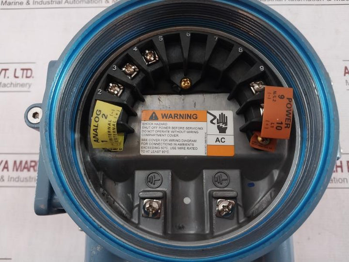 Rosemount 8750Wdmt1A1Ftsa015Ca1M4 Magnetic Flow Meter Rev: Ac Ip66