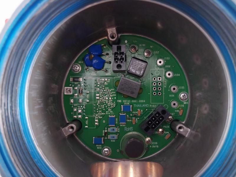 Rosemount 8750Wdmt1A1Ftsa015Ca1M4 Magnetic Flow Meter Rev: Ac Ip66