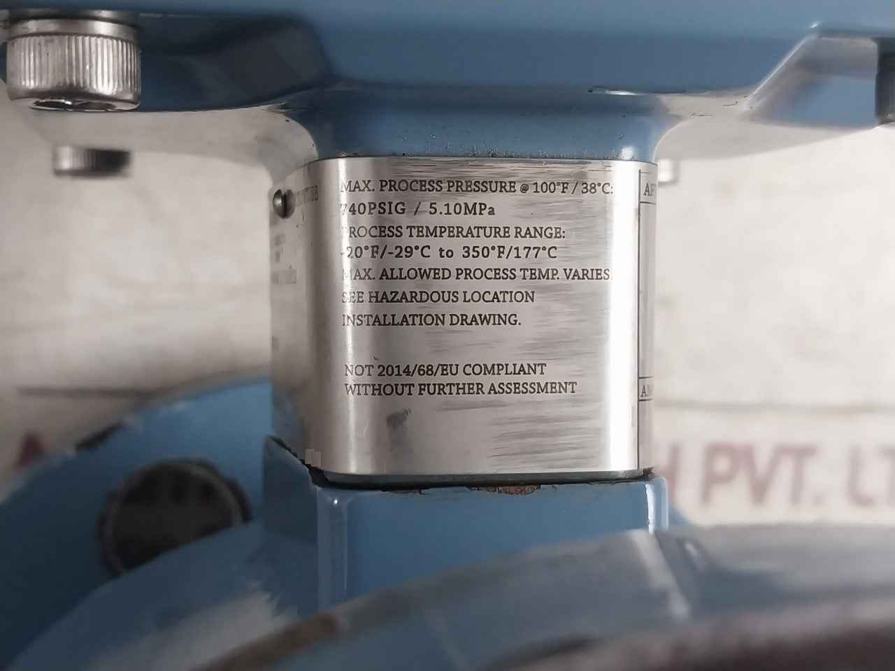 Rosemount 8750Wdmt1A1Ftsa020Ca3M4 Magnetic Flowtube Transmitter 740Psig/5.10Mpa